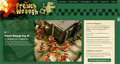 Desktop Screenshot of frenchwaaagh.org