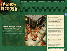 Tablet Screenshot of frenchwaaagh.org